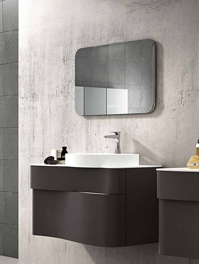 Приобрести azario зеркало стив 91,5х68,5 см c подсветкой, сенсор выключатель, подогрев фр-00001020