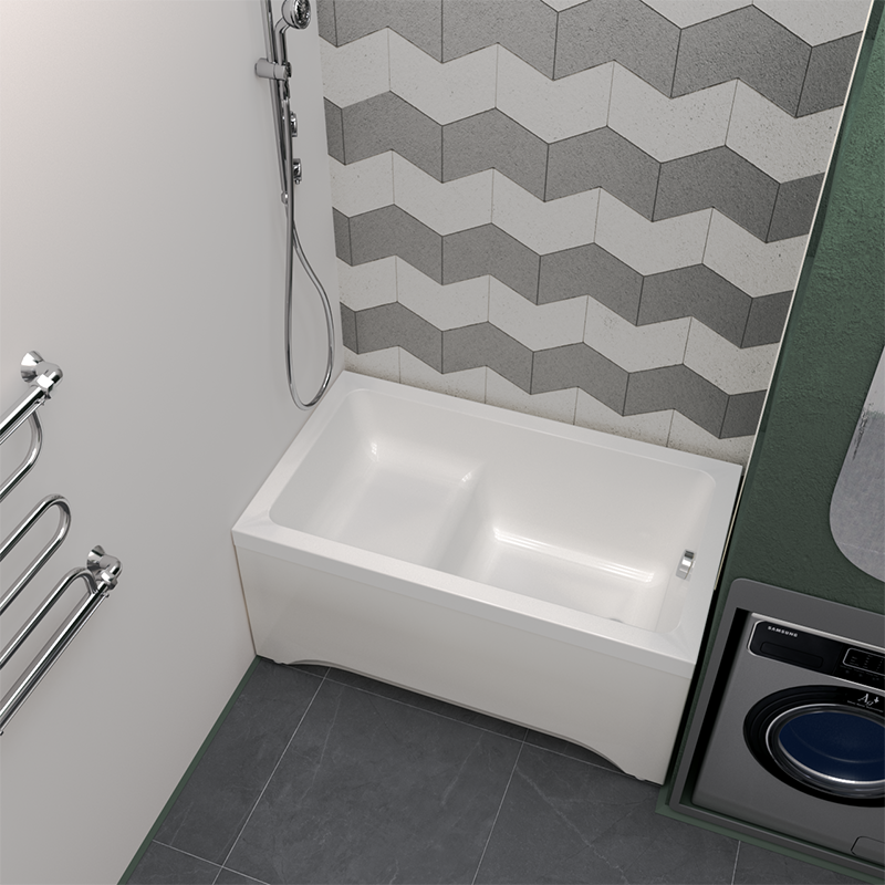 Приобрести акриловая ванна радомир джоанна 1200x700 см ( комплект каркас и слив )