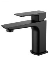 Смеситель для раковины WONZON & WOGHAND EDGE, Черный матовый (WW-88139003-MB)