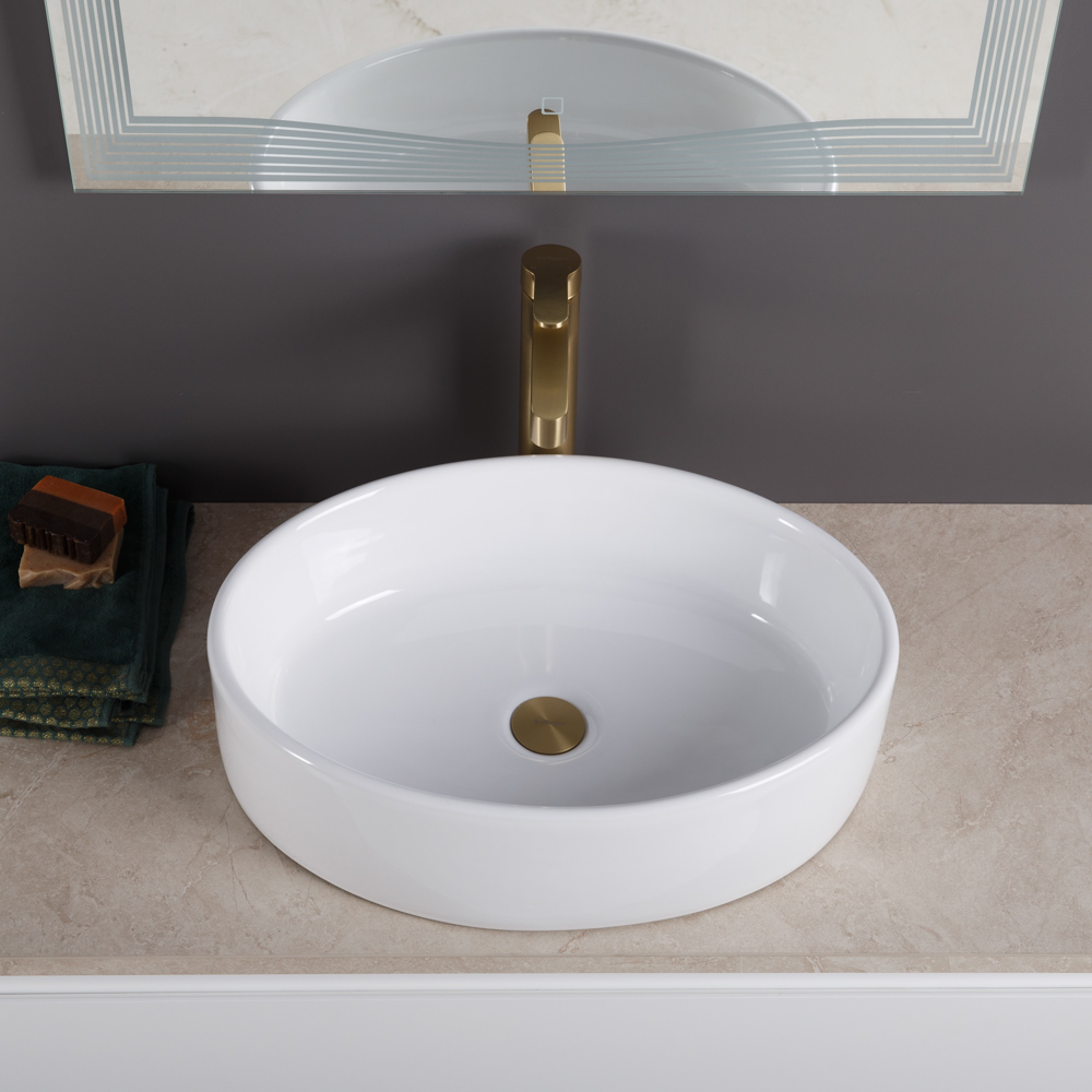 Приобрести belbagno накладная раковина 35х49 см, белая bb1049