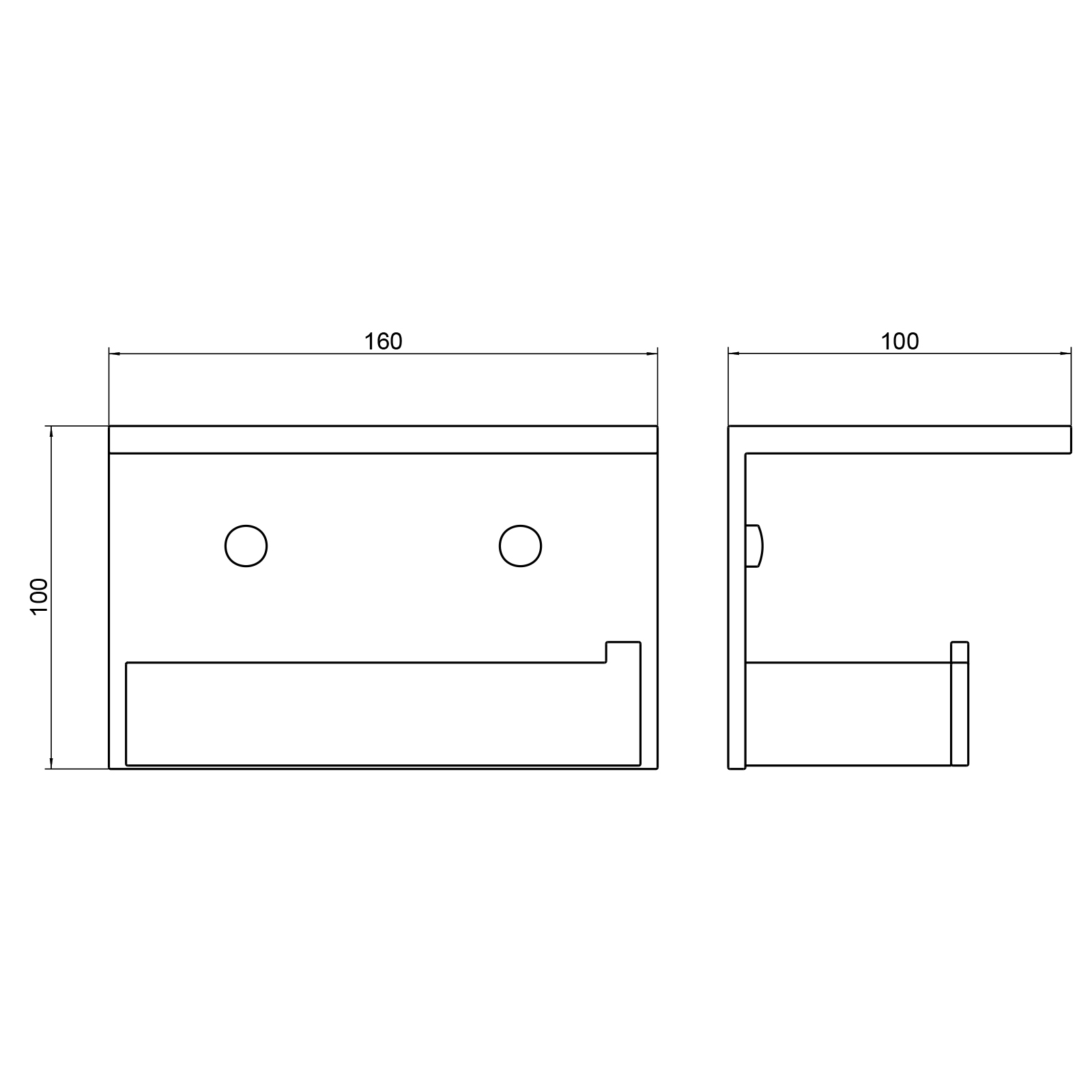 Приобрести держатели для туалетной бумаги с полкой для телефона timo petruma 15243/00 хром