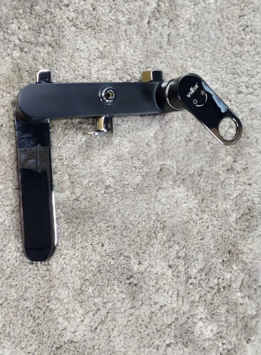 Приобрести душевая система vieir ergo 1550 мм, черный\хром v043562c