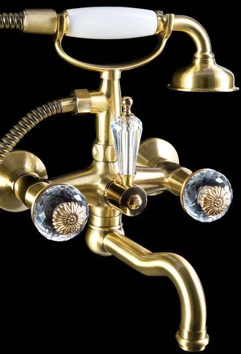 Приобрести boheme смеситель для ванны floral, бронза 313-fl