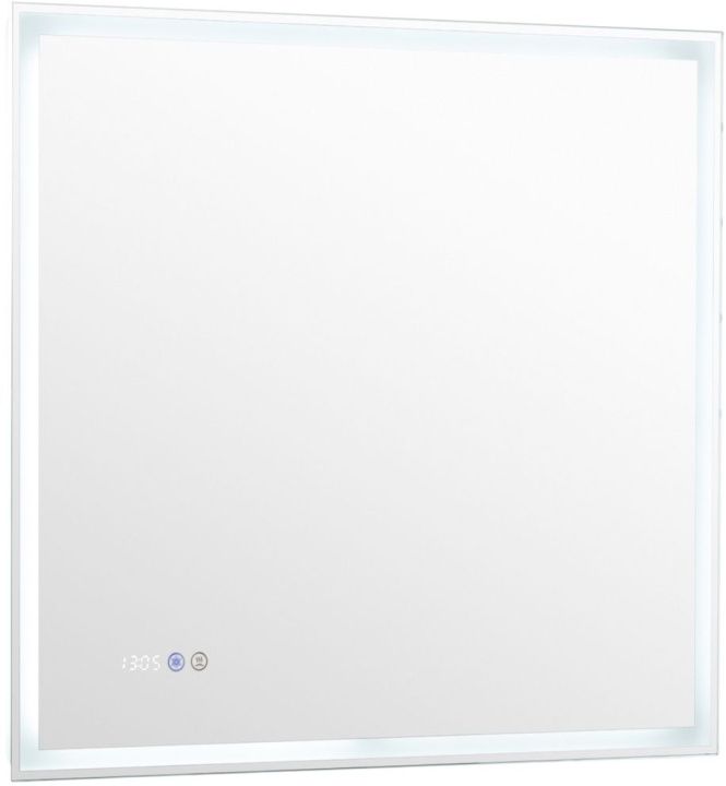 Приобрести aquanet зеркало оптима 80 см, белое матовое