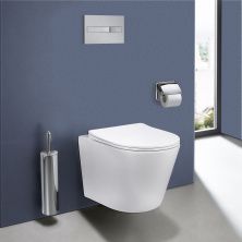 Vincea Унитаз подвесной Piatti, ультратонкое сиденье, микролифт, белый VT1-11S