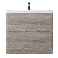 BelBagno Тумба с раковиной ALBANO 100 см, напольная Pino Scania, белая раковина