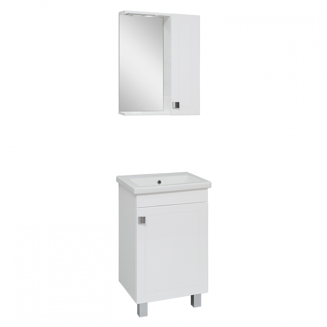 Приобрести aqua de marco тумба напольная с раковиной ostin 50см. 1 дверь правая