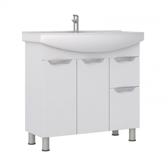 Приобрести briz тумба напольная бриз 75 см, белая т13-75