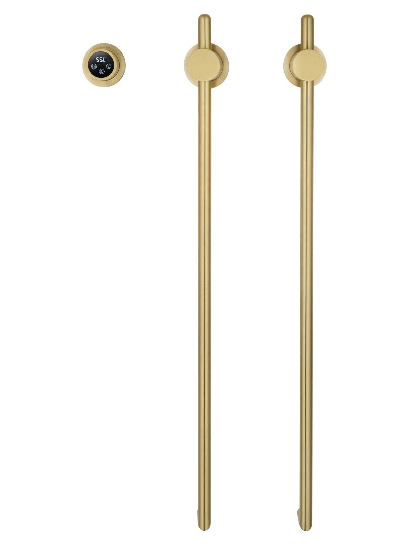 Приобрести полотенцесушитель электрический встраиваемый wonzon & woghand leipzig, брашированное золото (ww-al3621-bg)