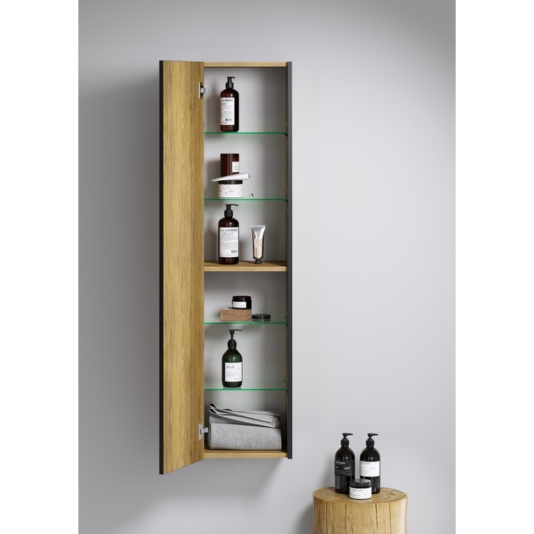 Приобрести пенал подвесной aqwella fargo 35 см, дуб балтийский, sit0535db