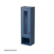 Caprigo Шкаф ALBION 24 см, левый, синий, эмаль
