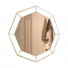 AZARIO зеркало Renato влагостойкое с подсветкой и гравировкой 800*800