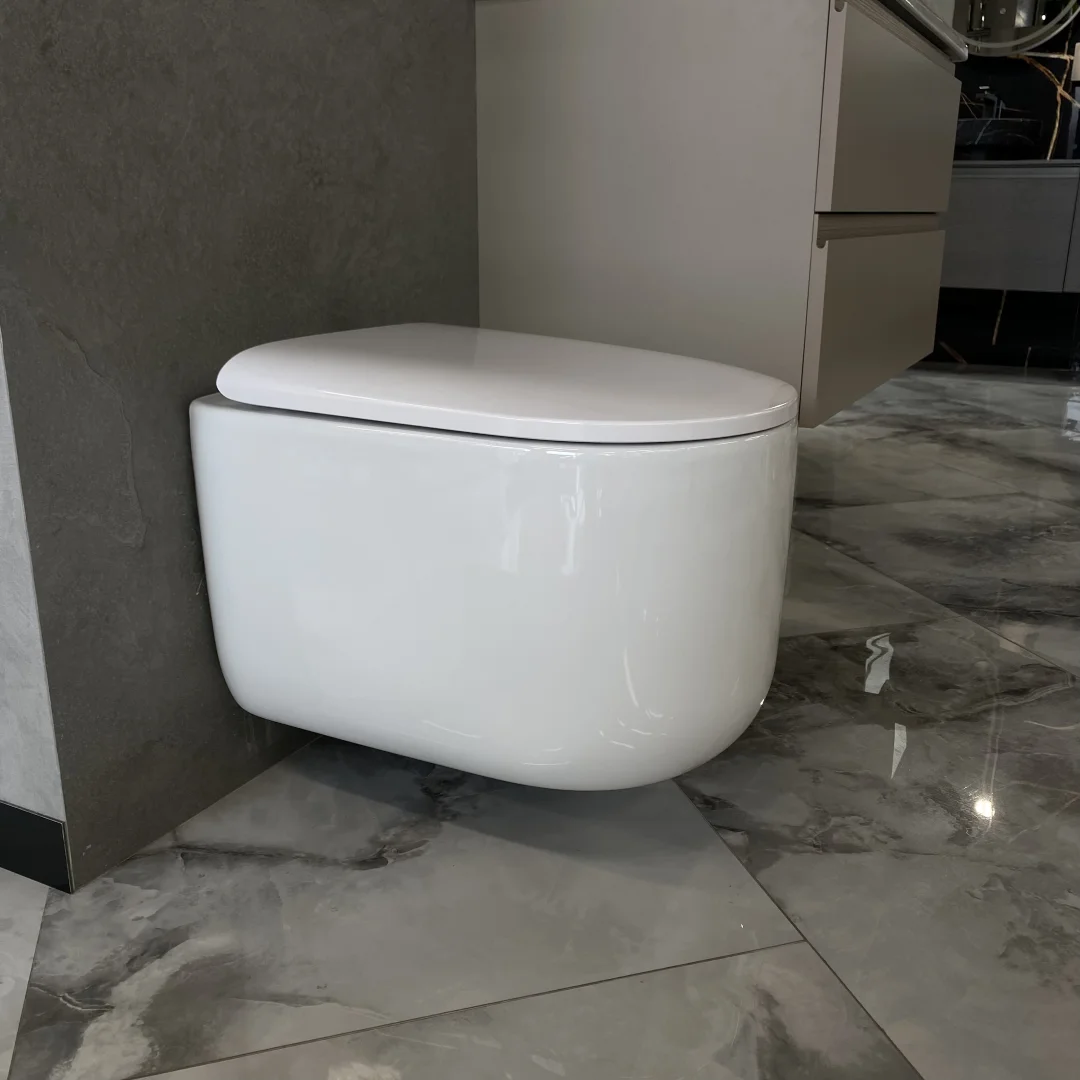 Приобрести boheme подвесной унитаз flow, белый 969-set-w