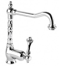 CEZARES Смеситель для раковины MARGOT, высокий, с донным клапаном, хром MARGOT-LSM2-01-M