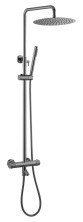 Boheme Душевая система c термостатом UNO Shine Gun Metall 468-T-SGM