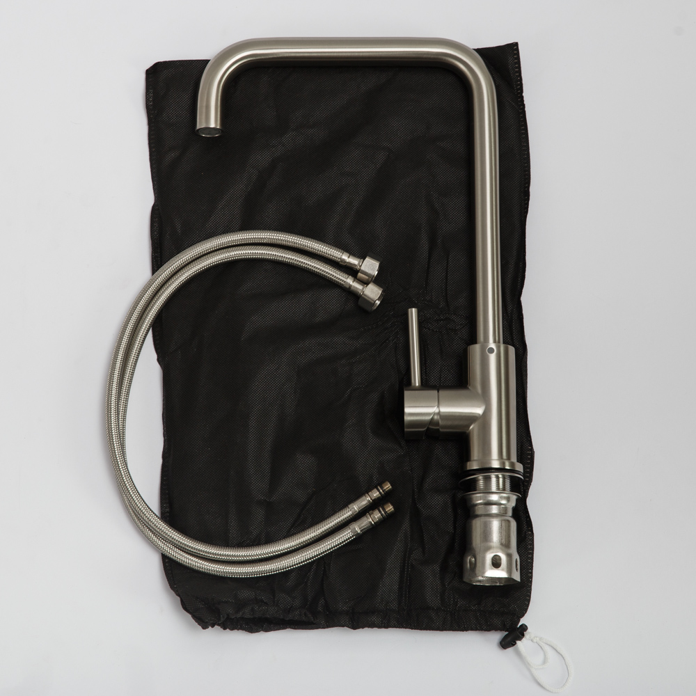 Приобрести belbagno смеситель для кухни, сатин bb-lam03a-in