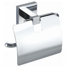 Держатель для туалетной бумаги с крышкой WONZON & WOGHAND POLO, Хром (WW-8926)