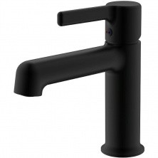 HAIBA Смеситель для раковины 168мм, черный матовый HB-10814-7