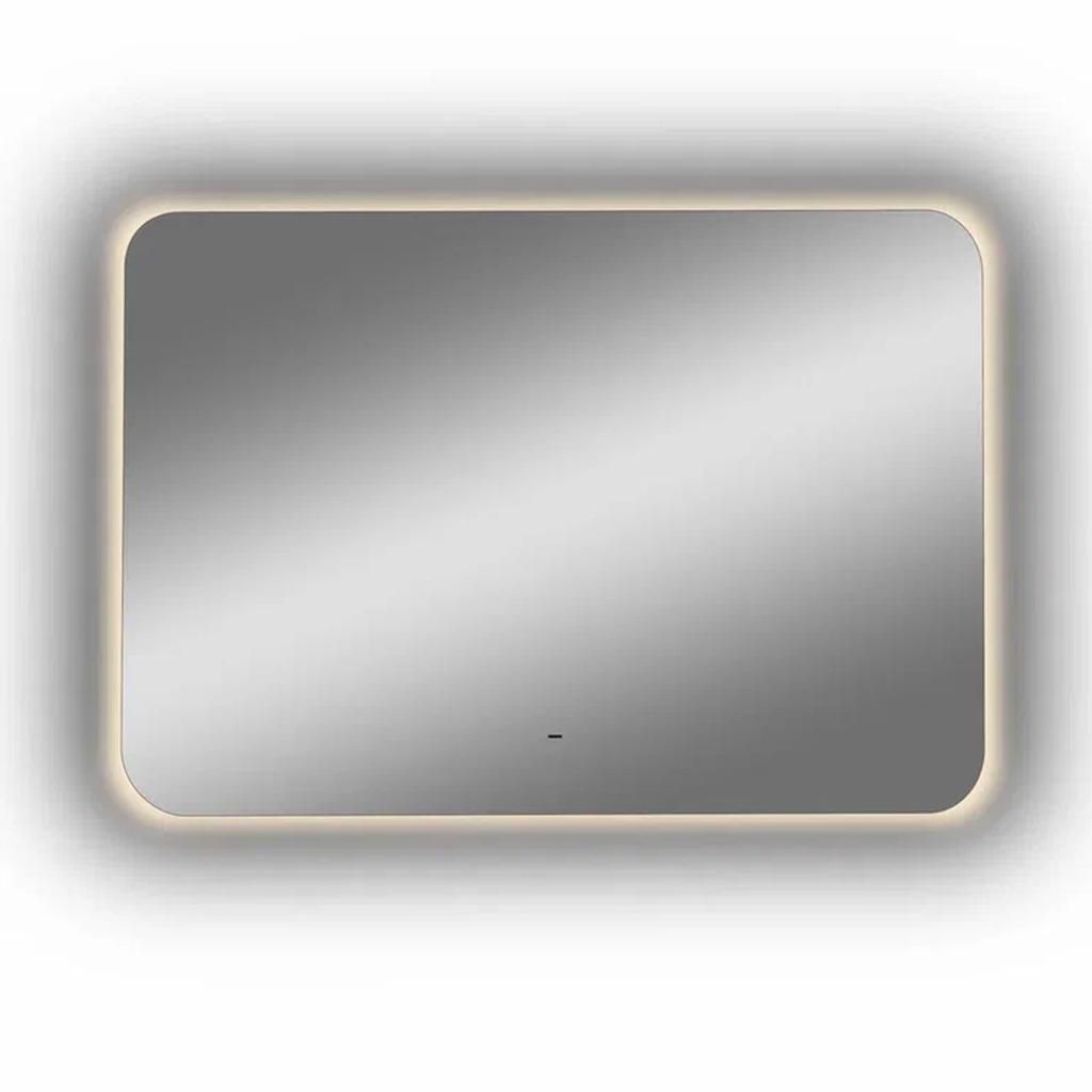 Приобрести continent зеркало с подсветкой burzhe 100х80 см, бесконтактный включатель, белое