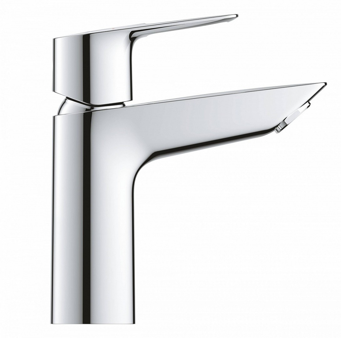 Приобрести смеситель для раковины grohe bauloop с донным клапаном, хром 23886001