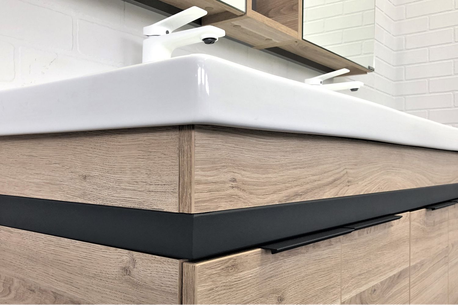 Приобрести сomforty тумба с раковиной "дуэт-125" дуб натуральный