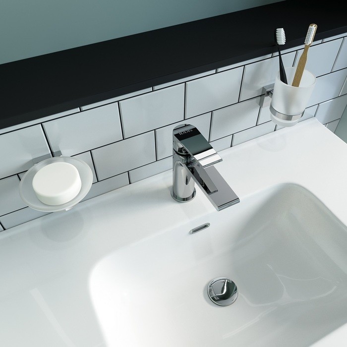 Приобрести iddis мыльница edifice 108мм, белый\хром edimbg0i42