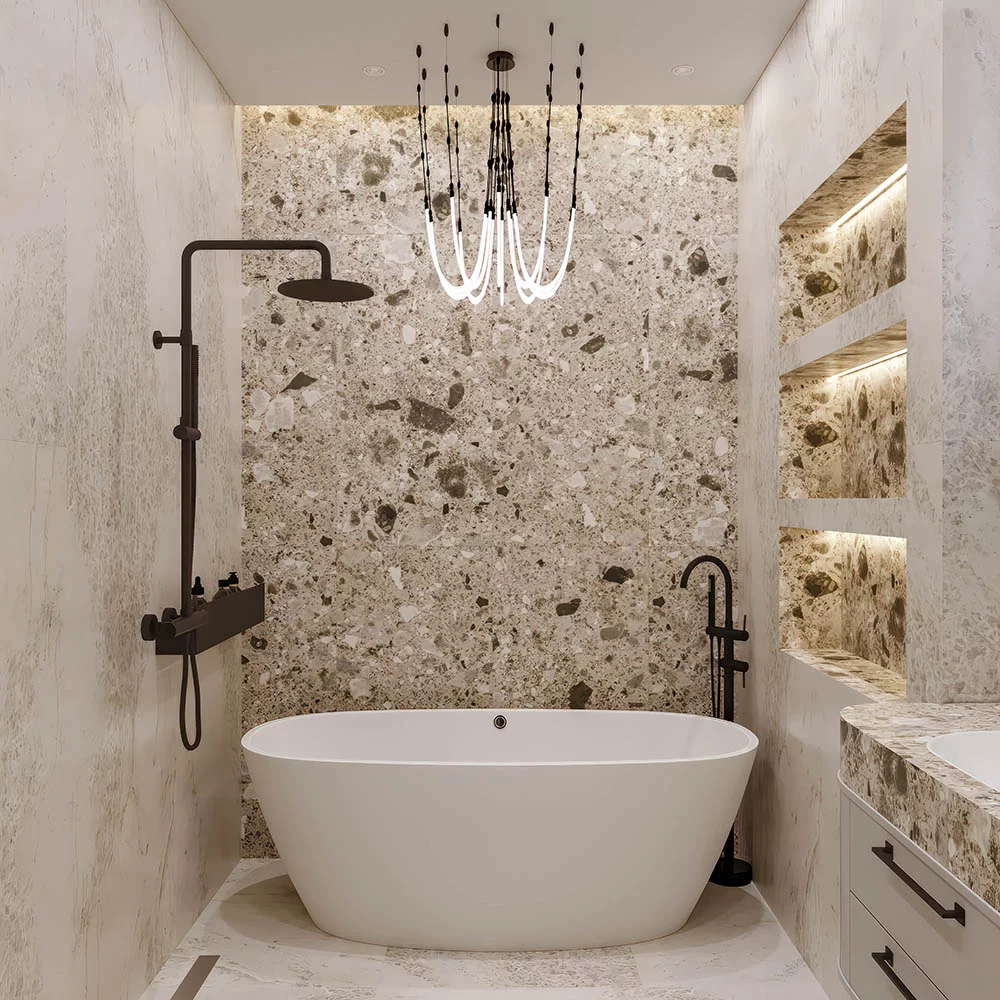 Приобрести veconi ванна из искусственного камня imperia 160х75 см, белая глянцевая imp16075