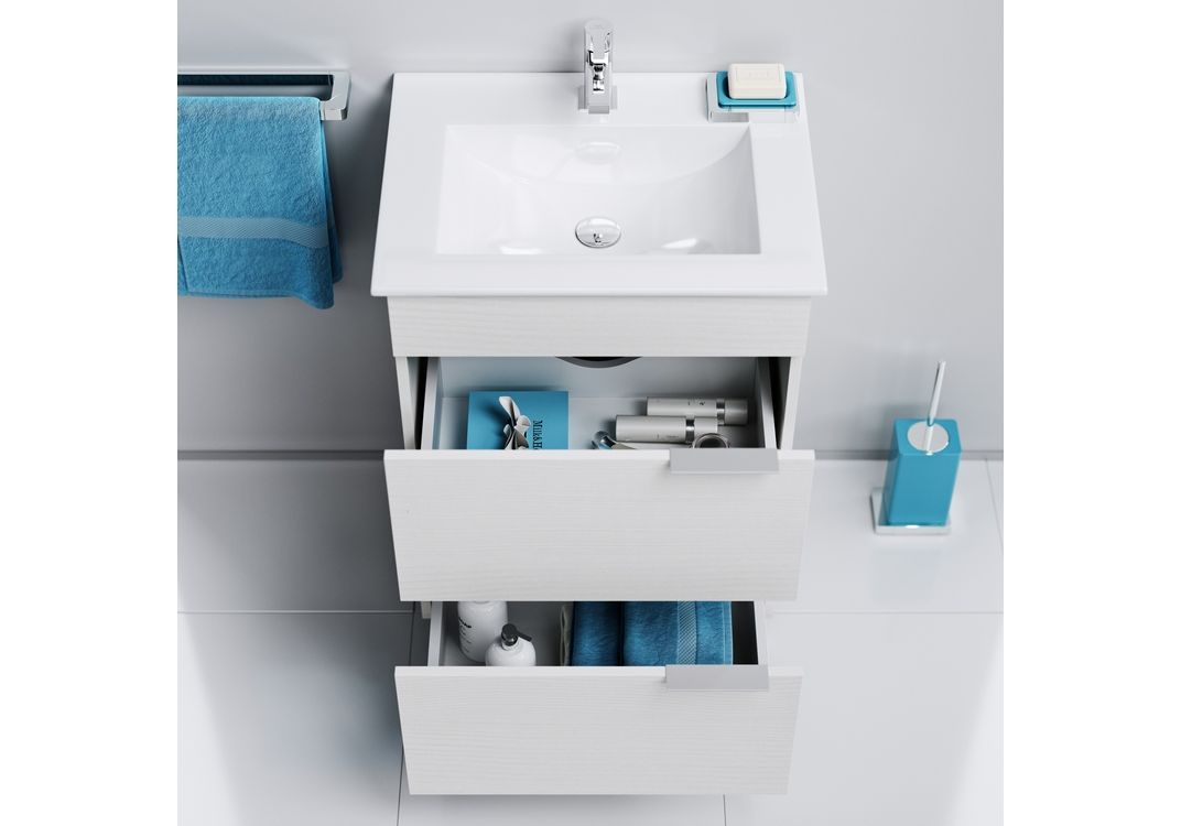 Приобрести тумба напольная с раковиной aqwella бриг 60 см br.01.06/2/w