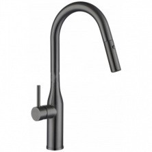 Gappo Смеситель для кухни G4398-41 с высоким изливом, графит 30083