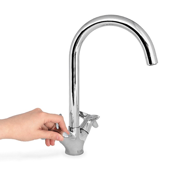 Приобрести iddis смеситель для кухни copter 227 мм, хром copsbj0i05