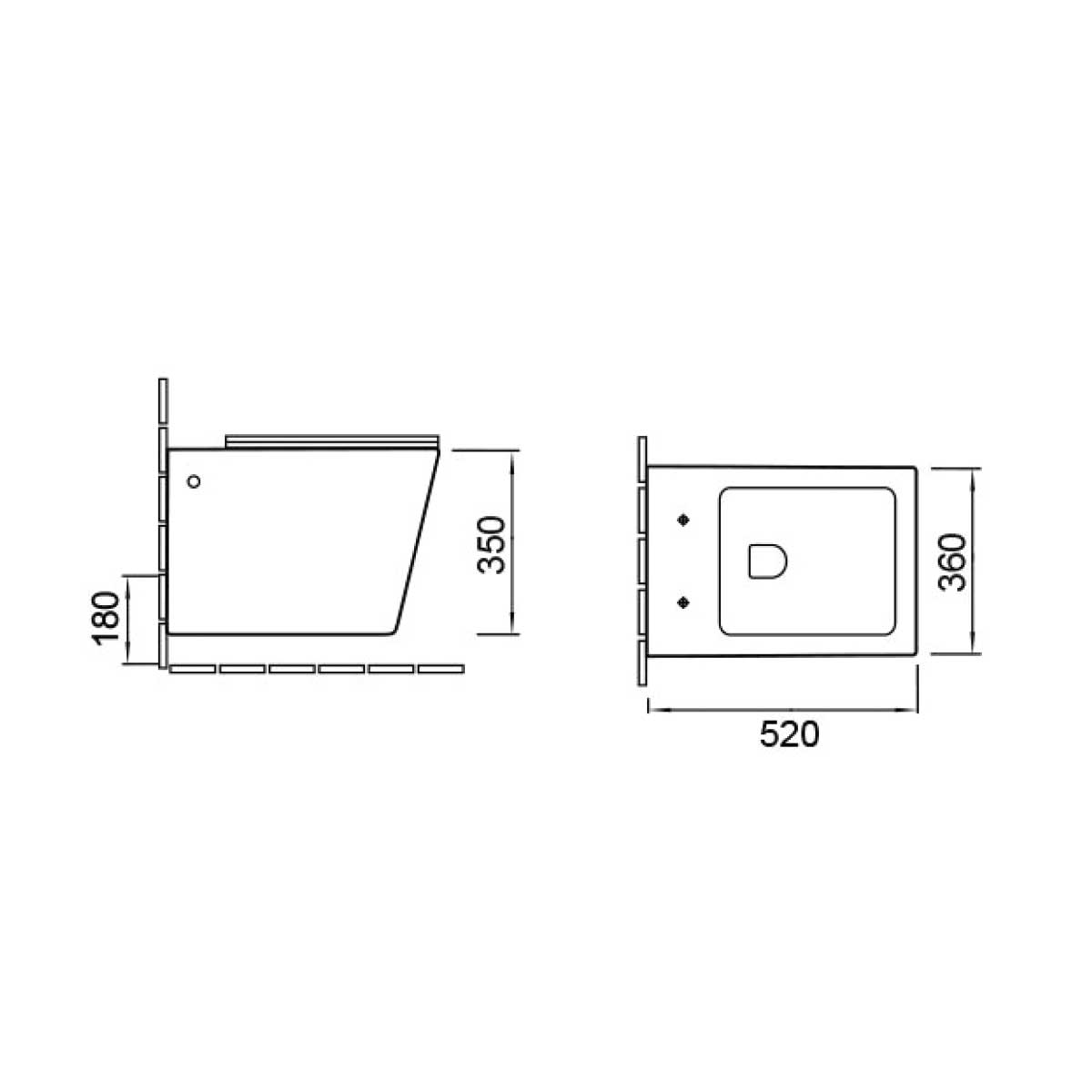 Приобрести vincea подвесной унитаз безободковый q-line, черный, ультратонкое сиденье soft-close
