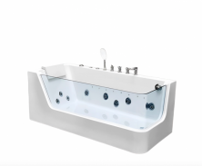 Frank Гидромассажная ванна F101R 170х80 см, прямоугольная, левая, белая