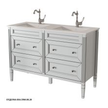 Caprigo Тумба с раковиной ALBION PROMO 120 см, белая