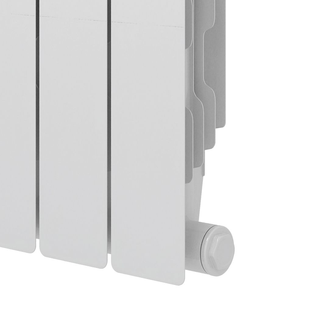 Приобрести royal thermo радиатор биметаллический revolution bimetall 500 2.0 белый - 4 секц.