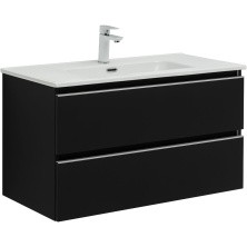 Aquanet Тумба с раковиной Вега 90 см, черный