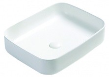 Azario Раковина накладная 50х39 см, белая матовая AZ-78109-MW