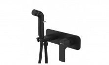 LEMARK Смеситель Ursus с гигиеническим душем, скрытый монтаж, черный LM7220BL