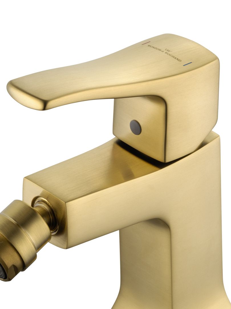 Приобрести смеситель для биде wonzon & woghand flex, брашированное золото (ww-88016072-bg)