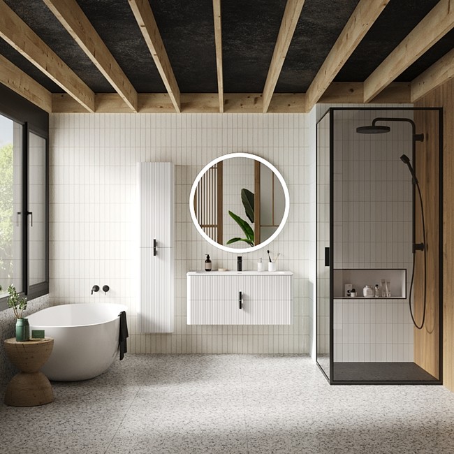 Приобрести briz модуль подвесной bianco 35 см, белый матовый, левый