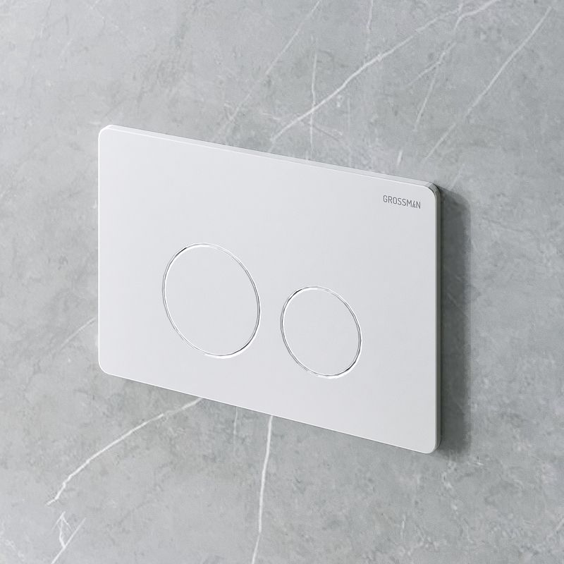Приобрести grossman клавиша смыва style, матовый белый 700.k31.04.01m.01m