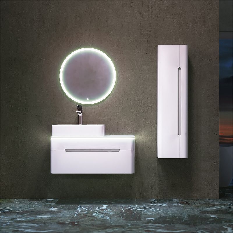 Приобрести jorno пенал подвесной shine 33 см, белый