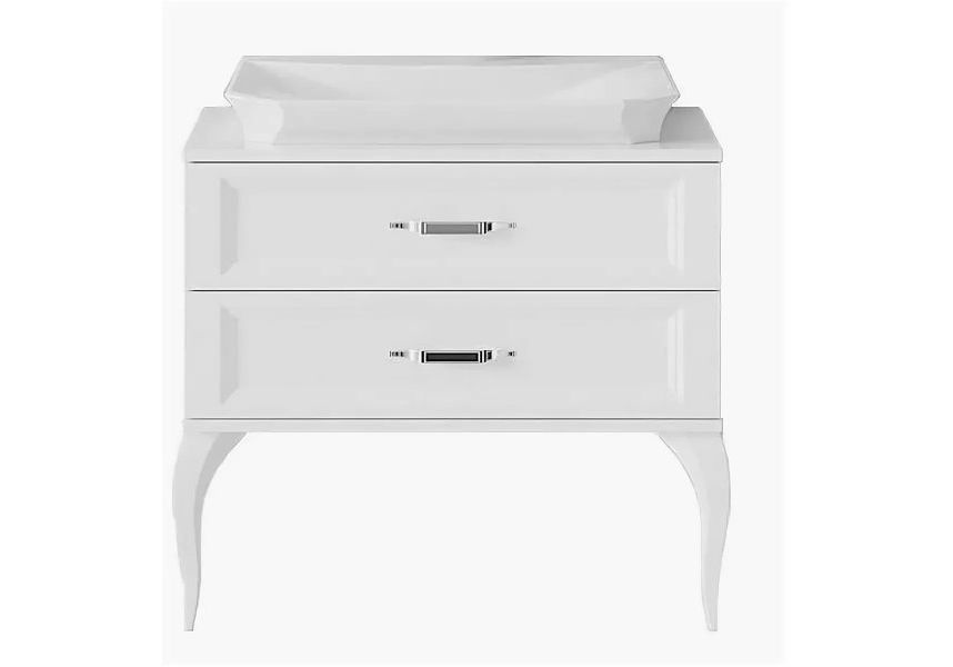 Приобрести тумба напольная с раковиной aqwella la donna 85 см lad0108w