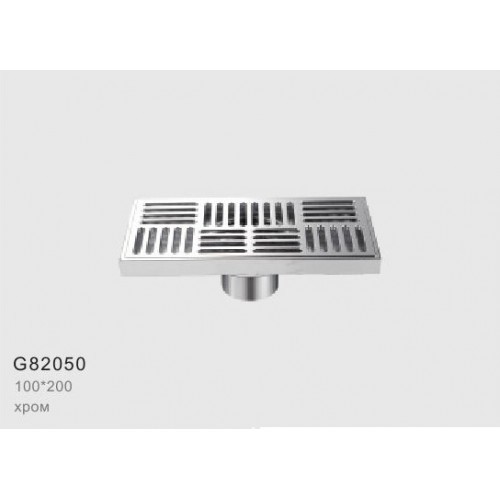 Приобрести gappo душевой трап g82050 с решеткой, хром 34717