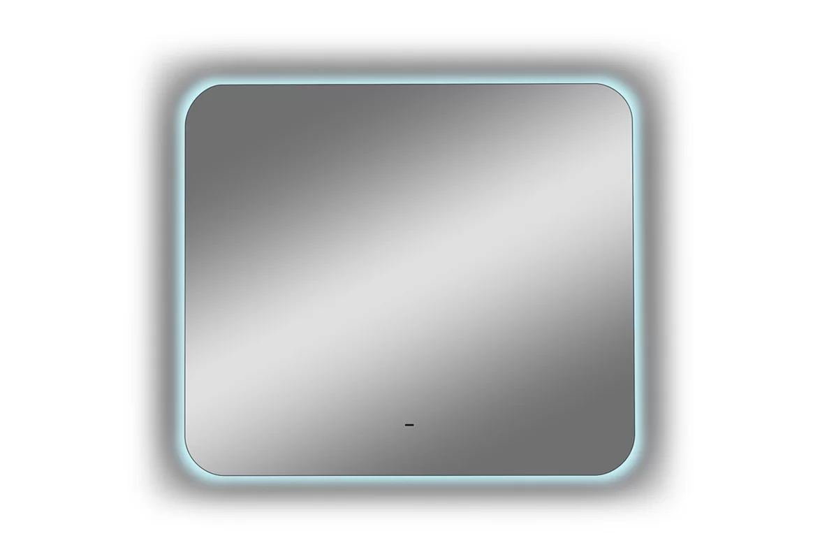 Приобрести continent зеркало с подсветкой burzhe 80х70 см, белое