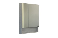 Сomforty Зеркало-шкаф "Никосия-60" дуб белый