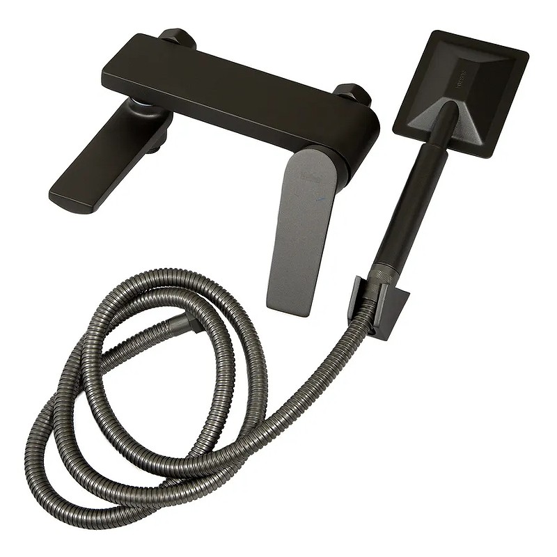 Приобрести haiba смеситель для ванны 211мм, серый hb-60533-3