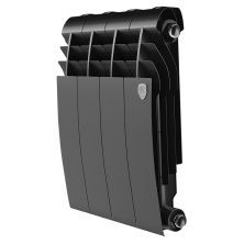 Royal Thermo Радиатор биметаллический BiLiner 350 /Noir Sable ( черный графит ) - 4 секц.