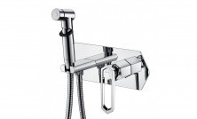 LEMARK Смеситель Prizma с гигиеническим душем, скрытый монтаж, хром LM3919C