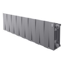 Royal Thermo Радиатор биметаллический Pianoforte 200 /Silver Satin ( серебристый ) - 16 секц.