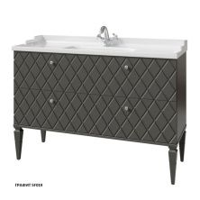 Caprigo Тумба с раковиной ROMA 120 см, графит